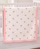 Totilo Baby Muslin Organic Cotton Super Soft Absorbent Muslin 6 Layer Blanket- Pink