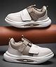 NEW STEPS Colour Blocked Velcro Closure Shoes - Brown