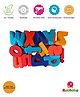 Rubbabu Alphabet Set Small Case Toys Multi color