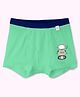 SuperBottoms Bamboo Knit Robot Printed Trunk - Sea Green