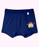 SuperBottoms Bamboo Knit Vehicle Printed Trunk - Navy Blue