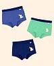 SuperBottoms Bamboo Knit Pack Of 3 Bunny Printed Boyshorts - Multi Colour