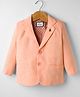 Noddy Full Sleeves Brooch Detailed Blazer - Peach