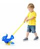 Sanjary Kids Push Along Toy with Stick Handle Rolling Wheel Ride On Walking Toy for Toddlers Indoor Outdoor Play Fun color design may vary