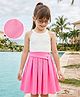 Hola Bonita Knit Sleeveless Solid Dress - Pink