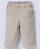 Ed-A-Mamma Cotton Woven Textured Trouser - Off White