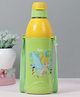 Cello Puro Steel-X Kidzbee 400 Inner Steel Tinker Bell Design Water Bottle Green - 460 ml