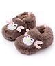 KIDLINGSS Animal Designed Fur Detailed Booties - Brown