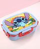 Disney By SKI Stainless Steel Bento With Partition Lunch Box With Stitch Print - Sky Blue