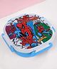 Marvel By SKI Stainless Steel 2 Compartment Lunch Box With Spiderman Print - Blue