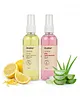 inatur Alcohol-Based Hand Sanitizer Spray Duo | Lemon & Aloe | 99.9% Germ Defense | 2×100ml