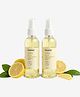inatur Refreshing Lemon Hand Sanitizer Spray Duo | Alcohol-Based | 99.9% Germ Defense | 2×100ml
