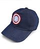Pine Kids Marvel Cotton Woven Summer Cap With Avengers Graphics Blue - Diameter 19 cm