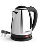 Milton Appliances Go Electric Kettle 1.5 Litre I 3X Protection - Dry Boil, Auto Shut Off, Overheat I 1500 Watt I Super Fast Boiling I Stainless Steel I 360° Power Base