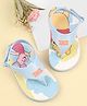 Babyoye Disney Velcro Closure Flip Flops with Winnie The Pooh Print- Light Blue