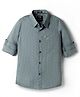 Noddy 4-5 Years Male Pista Orange Full Sleeves Abstract Printed Shirt