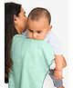 Mumma's Touch PureSoft Bamboo Baby Burp Towel - Green 