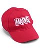 Pine Kids Marvel Cotton Woven Summer Cap With Marvel Print Red - Diameter 16 cm