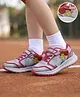 Pine Kids Disney Velcro Closure Sneakers with Ariel Graphic - Pink