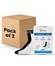 2  DIABETIC SOCKS WHITEBLACKPack of 2..vb