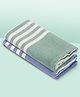 Mush Bamboo Turkish Hand Towels Set of 2 | 100% Bamboo Gym Towel for Men/Women | Ultra Soft, Absorbent & Quick Dry Towel for Gym, Travel, Sports and Yoga | 40 x 60 cms | 250 GSM, Navy & Dark Green