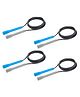 4  Strauss Skipping Rope, (Grey/Blue)