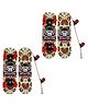 Strauss Chimps Kids Skateboard | Skate Board for Boys & Girls | Skateboards for Kids