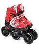 Strauss Blaze Inline Skates, Size-M, Red/White