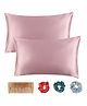 Beplush Satin Pillow Cover(1 Pair) - Lavender