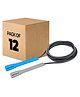 12  Strauss Skipping Rope, (Grey/Blue)