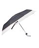 Strauss THE CLOWNFISH Umbrella 3 Fold Auto Open Waterproof Pongee Double Coated Silver Lined Umbrellas For Men and Women (Checks Design- Dark Pink)