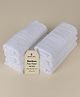 Beplush Eco-Lux Bamboo Face Towel Pack Of 6 - White