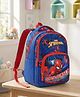 Spider Man School Bag 15 Litres 2 Compartment, 1 Front Pocket Red & Blue - Height 14 Inches