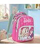 Barbie Height  16 Inches School Bag 19 Litres 2 Compartment, 1 Front Pocket - Pink