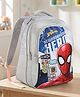 Spider Man School Bag 25 litres 3 Compartment, Grey - Height 18 Inches