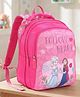 Disney Princess School Bag 19 litres  3 Compartment Pink - Height 16 Inches