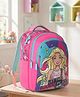 Barbie Height 16 Inches School Bag 19 litres 3 Compartment - Pink