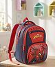 Spider Man School Bag 25 Litres 2 Compartment & 2 Front Pocket Red -Height 18 Inches