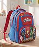 Avengers School Bag 25 Litres 2 Compartment, 2 Front Pocket Blue - Height 18 Inches