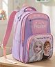Disney Frozen School Bag 25 Litres 2 Compartment, 2 Front Pocket, Age 9 to 12 years, Pink and Purple - 18 Inches