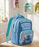 Disney Stitch School Bag 19 Litres 2 Compartment & 2 Front Pocket Blue - Height 16 Inches