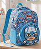 Captain America Height 13 Inches School Bag 10.5 Litres 1 Compartment, 1 Front Pocket - Blue
