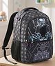 Avengers Black Panther Height 16 Inches Glow in Dark School Bag  19 Litres 2 Compartment, 1 Front Pocket - Black