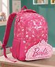 Barbie Height 16 Inches School Bag 19 Litres With 2 Compartments & 1 Front Pocket - Pink