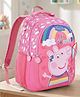 PEPPA PIG Height 16 Inches  School Bag 19 Litres 2 Compartment, 1 Front Pocket - Pink