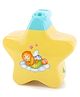 YAMAMA Baby Sleeping Star Projector With Star Light And Music, Little Angel Music Projector Toys For Kids And Babies, Baby Star Soothing Projection Toy - Multicolor