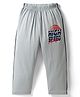 Taeko Single Jersey Knit Full Length Lounge Pant With Basketball Print - Light Grey