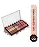 Hilary Rhoda Lets Face It Face Palette |Matte & Shimmer Finish -23.4 g (Sun Downer |Shade 02 )