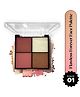 Hilary Rhoda Flawless Forever Face Palette |4 in 1 Face Makeup Kit - 11.2 g (Light - Shade 01)