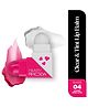 Hilary Rhoda Clear & Tint Lip Balm | Hydrates 2 Sided Lip Balm  - 2.27 g x 2 (Pink Love - Shade 04)